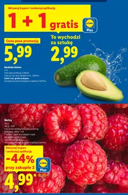 Maliny promocja w Lidl