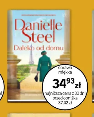 Książka Daleko od domu Danielle Steel oprawa miękka promocja w Empik