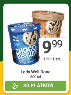 Lody Choco Biscuit promocja w Stokrotka