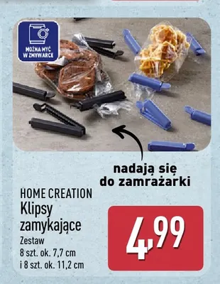 Klipsy zamykające Home Creation promocja w Aldi