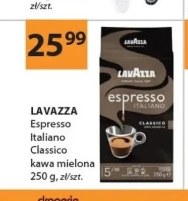 Kawa mielona Lavazza Espresso Italiano Classico promocja w Drogerie Laboo