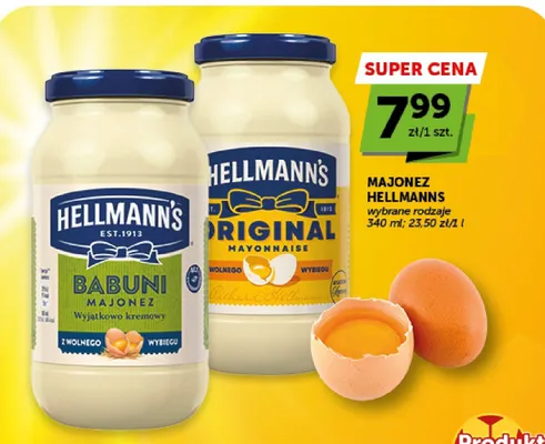 Majonez Hellmann's Babuni promocja w Euro Sklep