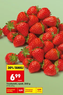 Truskawki promocja w Biedronka