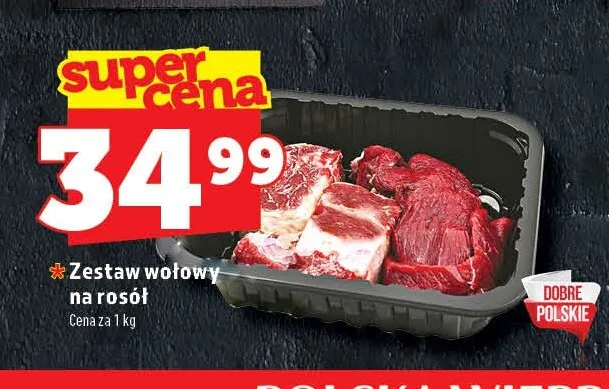 Zestaw wołowy na rosół promocja w TOPAZ