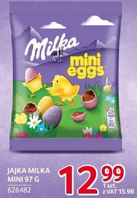 Czekolada jajka Milka Mini 97 g promocja w Selgros