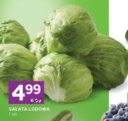 Sałata lodowa promocja w Stokrotka