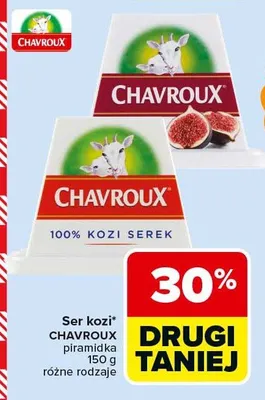 Ser kozi piramidka, różne rodzaje promocja w Carrefour Market