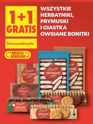 Herbatniki Maślane Bonitki promocja w Biedronka