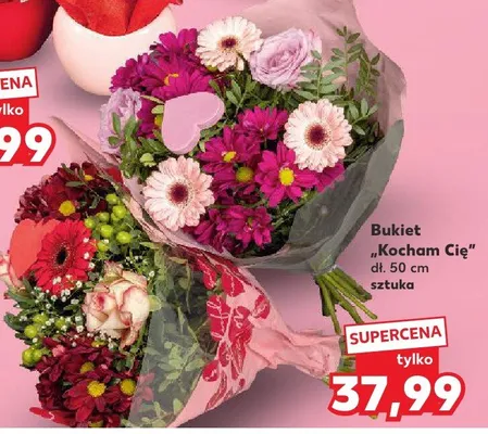 Bukiet "Kocham Cię" promocja w Kaufland