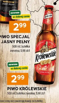Piwo Specjal jasny pełny promocja w Stokrotka