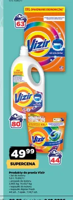 Żel do prania do koloru Vizir promocja w Netto