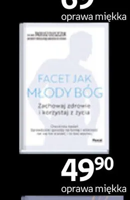 Książka Facet jak młody bóg oprawa miękka Pascal promocja w Empik