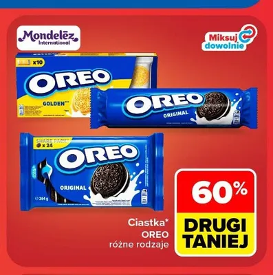 Ciastka Oreo Original promocja w Carrefour