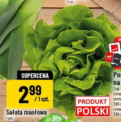 Sałata masłowa promocja w POLOmarket