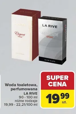 Woda perfumowana La Rive Elegant promocja w Carrefour