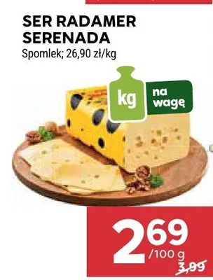 Ser radamer serenada promocja w Stokrotka