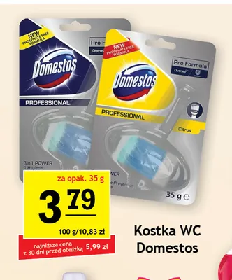 Kostka WC Domestos Professional Citrus promocja w Gram Market