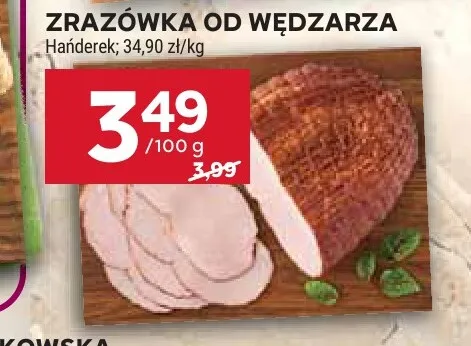 Zrazówka od Wędzarza Hańderek promocja w Stokrotka