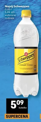 Napój Schweppes Indian Tonic promocja w Delikatesy Centrum