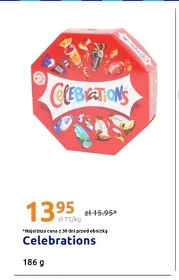 Czekoladki Celebrations promocja w Action