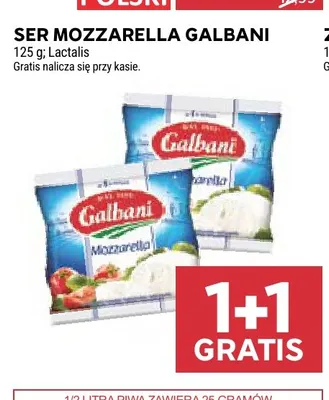 Ser Mozzarella Galbani promocja w Stokrotka