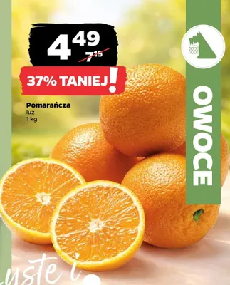 Pomarańcza luz promocja w Netto