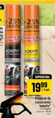 Preparat do czyszczenia kokpitu Moje Auto promocja w POLOmarket
