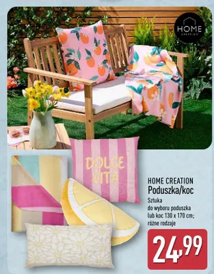 Poduszka/koc promocja w Aldi