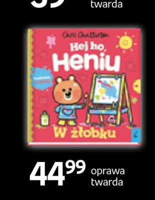 Książka Hej ho Heniu W żłobku Wilga promocja w Empik