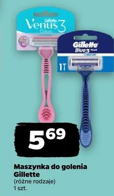 Maszynka do golenia Gillette Blue 3 Plus promocja w Netto