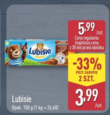 Ciastka czekoladowe promocja w Aldi