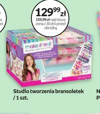 Studio tworzenia bransoletek Make It Real promocja w Empik