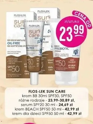 Krem dla dzieci SPF50 Flos-Lek Sun Care promocja w Drogerie Jasmin