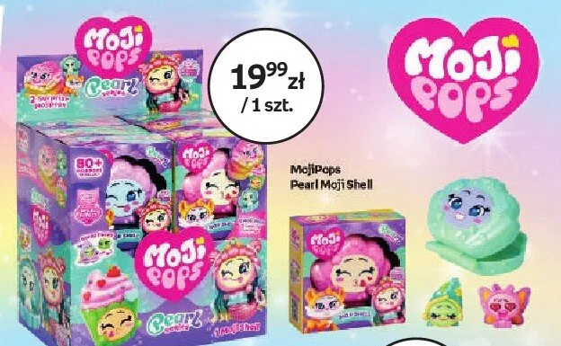 Zabawka MojiPops Pearl Moji Shell promocja w Empik