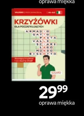 Książka Krzyżówki dla początkujących promocja w Empik