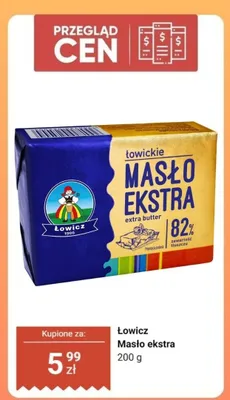 Masło ekstra promocja w Dino