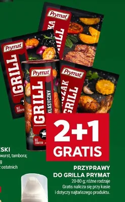 Przyprawy do grilla Prymat promocja w Stokrotka