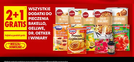 Masa krówkowa Bakello promocja w Biedronka