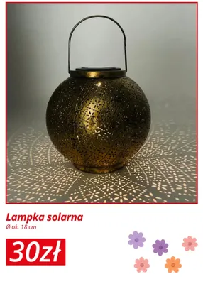 Lampka solarna promocja w KiK