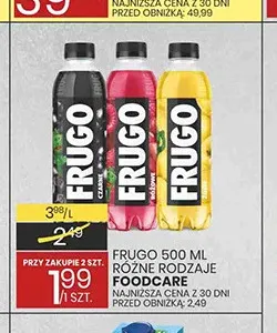 Napój Frugo promocja w Wafelek