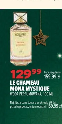 Woda perfumowana Le Chameau Mona Mystique promocja w Drogerie Natura