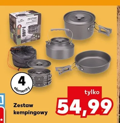 Zestaw kempingowy Trizand promocja w Kaufland