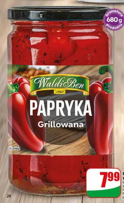 Papryka grillowana WaldiBen promocja w Dino