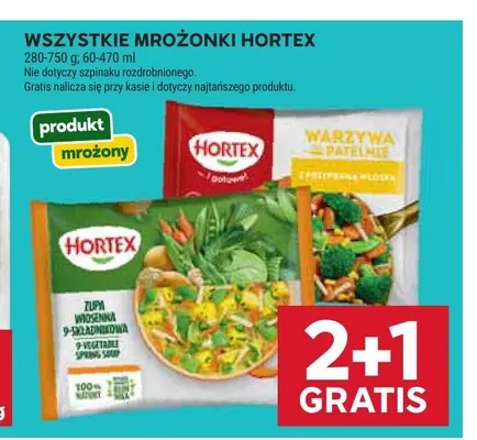 Warzywa na patelnię z przyprawą włoską Hortex promocja w Stokrotka
