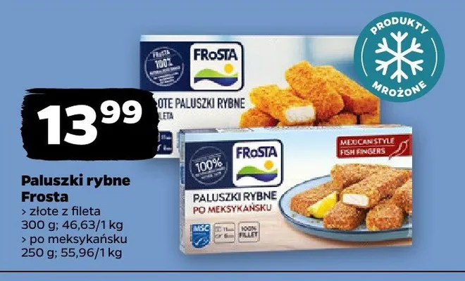 Paluszki rybne promocja w Netto