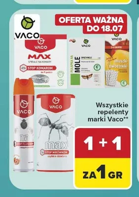 Repelenty marki Vaco promocja w Carrefour