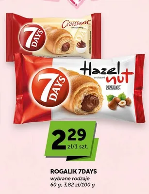Rogalik 7Days Hazelnut promocja w Euro Sklep