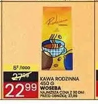 Kawa Rodzinna Woseba promocja w Wafelek