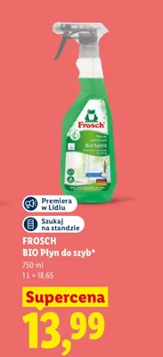 BIO Płyn do szyb Frosch promocja w Lidl
