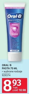 Pasta Oral-B 75 ml promocja w Selgros